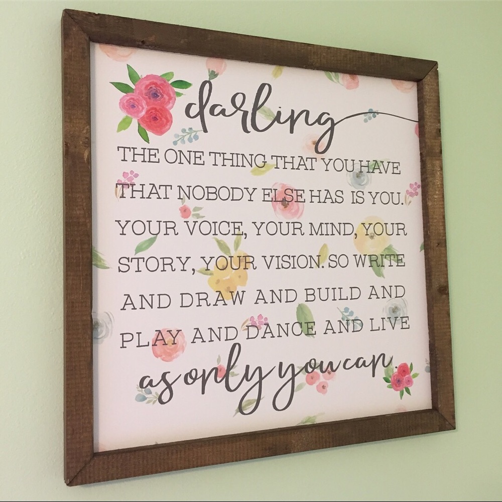 Girl Artwork by Smallwood Home